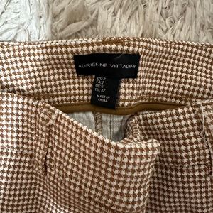 Checkered dress pants